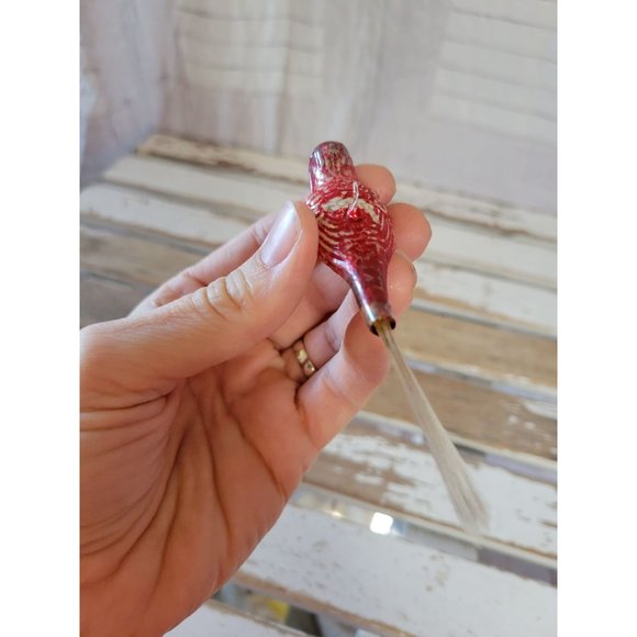 Antique bird AS IS Germany ornament German clip - Picture 2 of 9